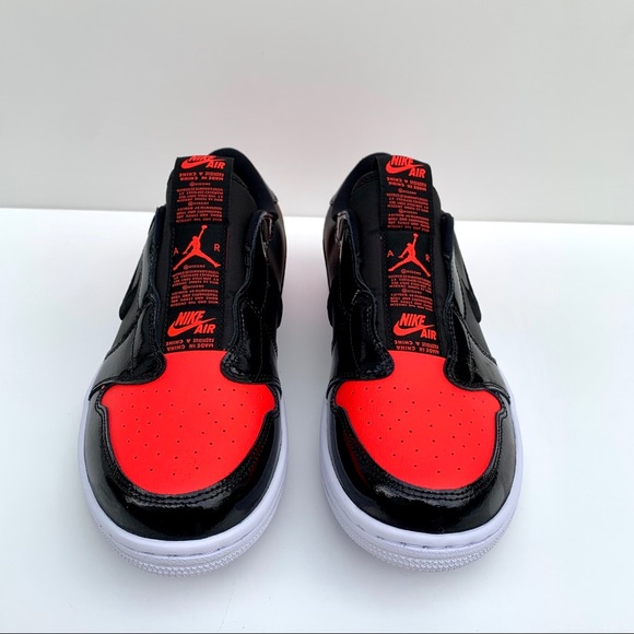 Air Jordan 1 Retro Low Slip Bright Crimson Women 8 - Picture 4 of 12